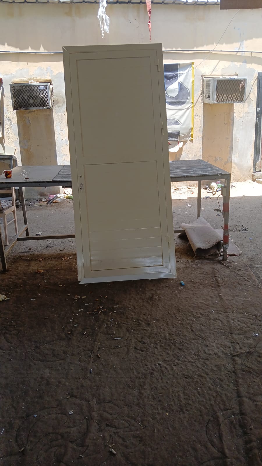 باب المنيوم شرايح